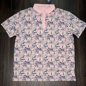 Walter Hagen Men's Performance 11 Garden Party Print Polo, Size: XL
